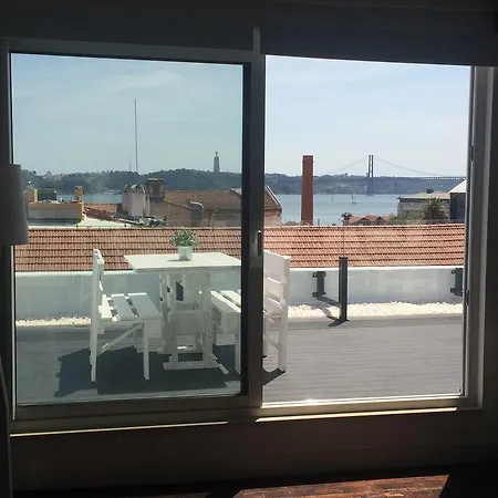 A Terrace On A Topfloor With A View דירה *
