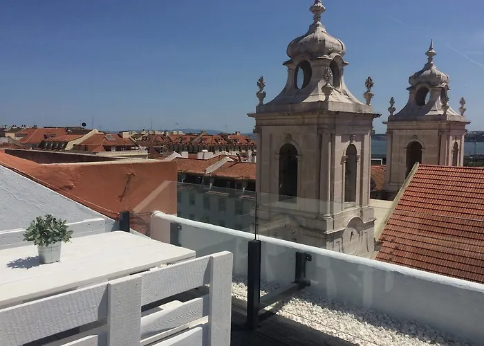 A Terrace On A Topfloor With A View *
